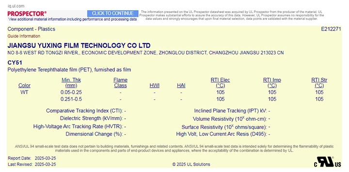 Compliance & Safety Certifications