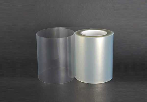 Chemical coated polyester film